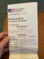 Bristol And Bath Thornbury Chew Magna Landranger 172 2000