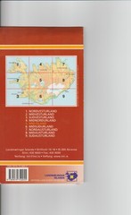 ICELAND MAP ‘Adalkort 5 – Mid-Island’ 1:250,000 VGC