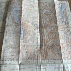 THIRLMERE Ordnance Survey Sheet NY31 Two & Half Inch MAP 1952 PATTERDALE