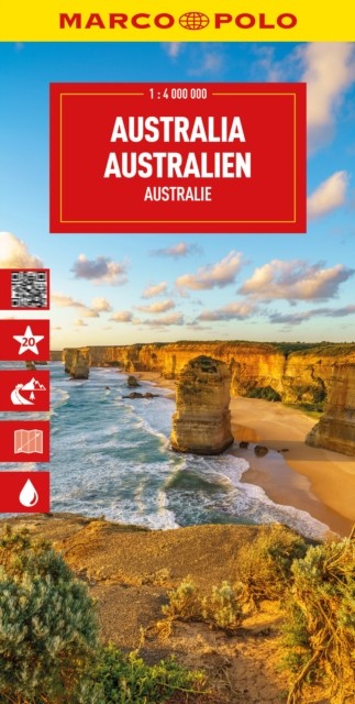 Australia Marco Polo Map by Marco Polo (Sheet map, folded)
