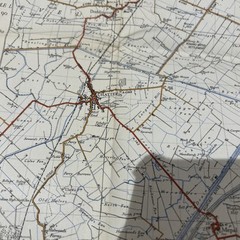CAMBRIDGE & ELY Ordnance Survey Paper Sixth Series 1946 Sheet 135 One Inch