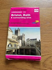 Bristol Bath & Surrounding Area Map Landranger 172 – 1993 Second Edition