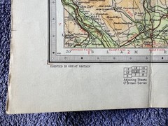 Bartholomew’s Revised “Half-Inch” Contoured Maps – Sheet 13 – Wye Valley