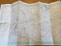 1987 Ordnance Survey Pathfinder Map 945 TM 28/38 Bungay & Harleston (inc Denton