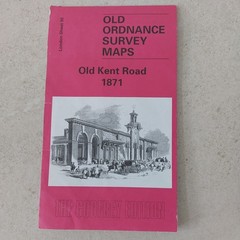 6 x Old Ordnance Survey Maps Peckham Old Kent Road Hounslow Spring Grove
