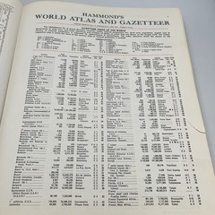 World Atlas Classics Edition, C. S. Hammond & Company Year1958 Hardcover Vintage