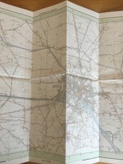 1983 Ordnance Survey Pathfinder Map 816 TF 24/34 Boston And Swineshead