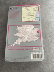 Saxmundham Aldenurgh & Southwold No 156 OS Landranger Map Free Postage