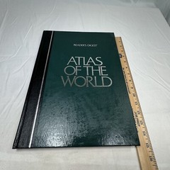 Reader’s Digest Atlas of the World by Reader’s Digest Editors (1989, Hardcover,