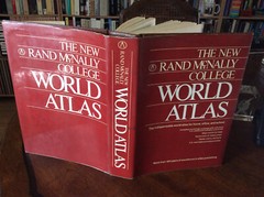 The New Rand McNally College World Atlas, (1983 HC/DJ) VG