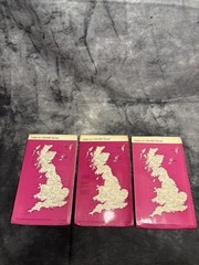 Rare 1970s Ordnance Survey Landranger 1:50000 Maps – Wales Pink Covers Set of 3