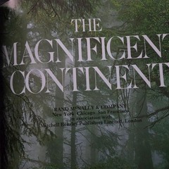 The Magnificent Continent Illustrated Hardcover Book Geography Exploration