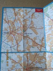 Esso Road Map No. 5 “Midlands and East Anglia” published 1969