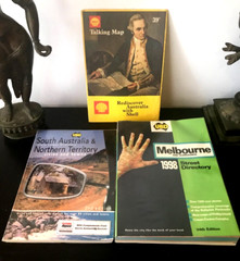 UBD SA & NT AND MELBOURNE AND SURROUNDS STREET DIRECTORY & SHELL TALKING MAP