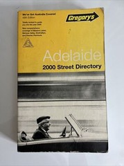 Gregory’s Adelaide Street Directory 2000 48th Edition Print