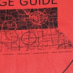 Vintage – 1966 – Rand McNally & Co – Standard Highway Mileage Guide Maps