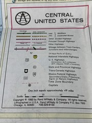 1993 RAND MCNALLY CENTRAL AND WESTERN UNITED STATES