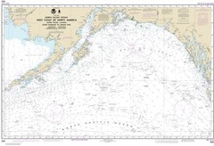 West Coast Of North America Dixon Ent To Unimak Pass | Waterproof NOAA Chart 500