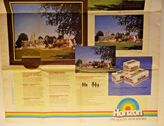 Horizon Holiday Motoring Map of UK 1:1250000 1987