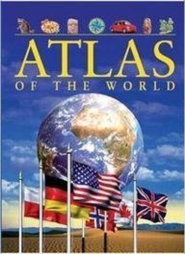 Mini Children’s Reference Atlas of the World – Hardcover By Keith Lye – GOOD