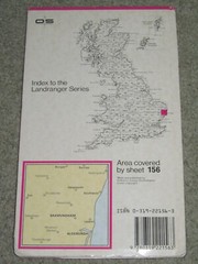 OS Ordnance Survey Landranger Map Sheet 156 Saxmundham &Aldeburgh area – 1984