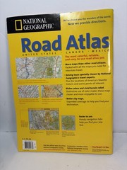 National Geographic Road Atlas Us USA, Canada, Mexico, 2000 Edition EUC