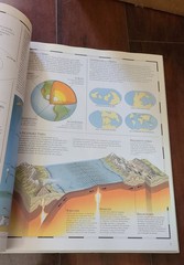 Large Atlas Visual Del Mundo Ex Lib HC Vintage