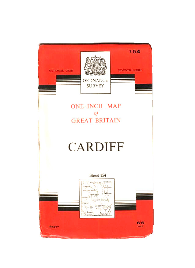 CARDIFF – Ordnance Survey One Inch Map (Seventh Series)