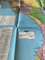 Metropolitan Melbourne Broadbent’s Map No. 181 Circa 1970’s