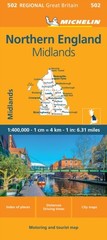 Northern England – Michelin Regional Map 502 Map by Michelin (Sheet map, folded)