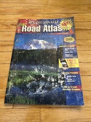 Rand McNally Road Atlas 1997 U.S. Canada Mexico 128 Pages Large 16×11″ Paperback