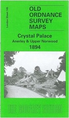 Crystal Palace, Anerley & Upper Norwood 1894 London Sheet 145