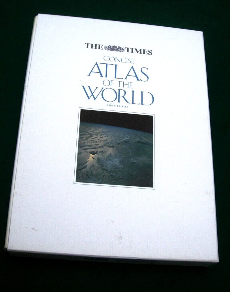 THE TIMES CONCISE ATLAS OF THE WORLD NINTH EDITION TED SMART PREMIUM -2004 LARGE