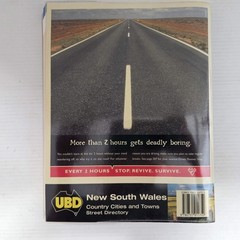UBD NSW Street Directory Country Cities and Towns 13th Edition 2000