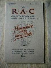 5 x The RAC County Road Map & Gazetteer Second Edition.
