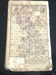 Vintage Ordnance Survey One Inch Cloth Map, Truro & Falmouth, no 190, 1946