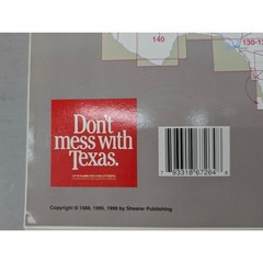 The Roads of Texas Revised Edition 1999 Shearer Publishing Road Atlas Map Book
