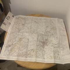Ordnance Survey Landranger 126 Shrewsbury & Surrounding Area Map (1994)