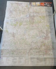 Sevenoaks and Tunbridge Ordnance Survey Folded Map Very Good Condition