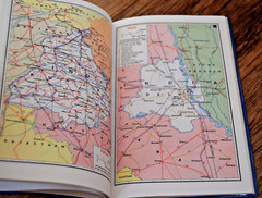 Original Vintage Tourist Road Map Of India 1993 Retro Atlas Touring Map