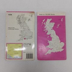 Bundle X17 Road, Walking & Street Maps of West Country O/S, Bartholomew etc