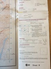 1976 Ordnance Survey Landranger Map 9 Cape Wrath (incl Kinlochbervie )