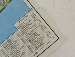A Map of Fictional New York, Fold Out Map Showing Film & TV Series Locations