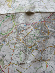 ORDNANCE SURVEY EXPLORER MAP #156 CHIPPENHAM & BRADFORD on AVON Wiltshire UK