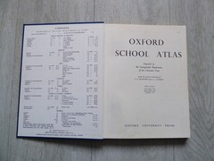 Oxford School Atlas, 3rd Edition, 1963