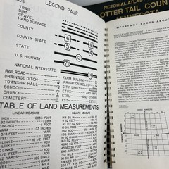 Pictorial Atlas of Otter Tail County Minnesota 1993 Battle Lake Volume 1 & 2