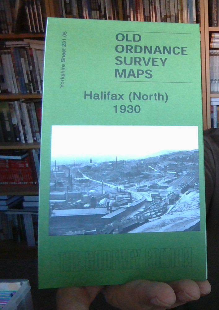 MAP OF Halifax (North) 1930: Yorkshire Sheet 231.05 NEW