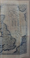 Anglo Scottish Map 1595, No.313 • Authentic Replica Map • Porter Prints.