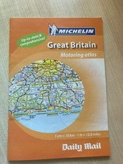 New A5 Daily Mail Promo Michelin Great Britain Motoring Atlas 1 inch = 15.8miles