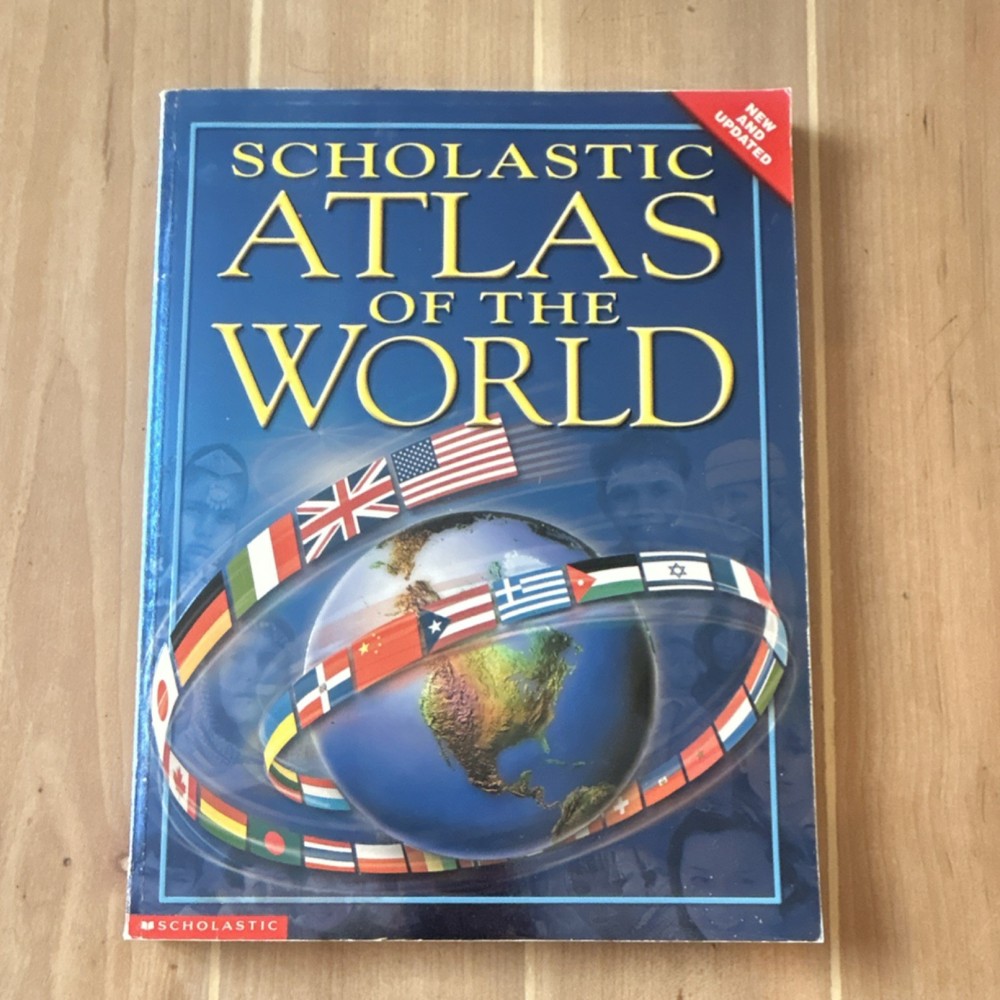 Scholastic Atlas of the World New 2nd Updated Edition Paperback English